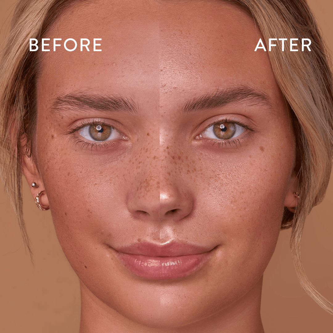 Exfoliating bamboo and cotton cloth paired with Bog Myrtle cleanser for hormonal-breakout prone skin
