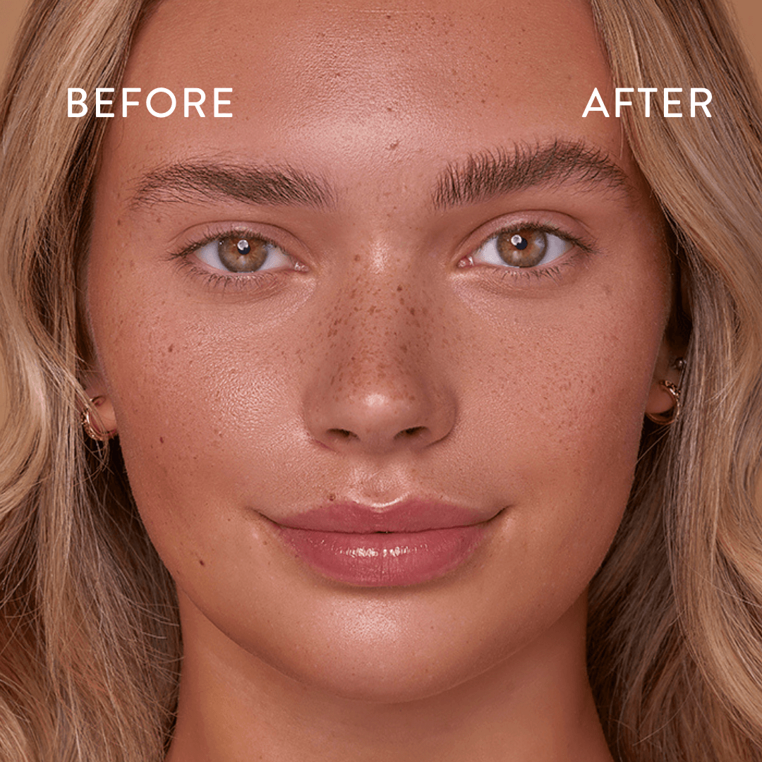 Soap Brows tin styled with Prep Mist activator spray as the recommended setting combination