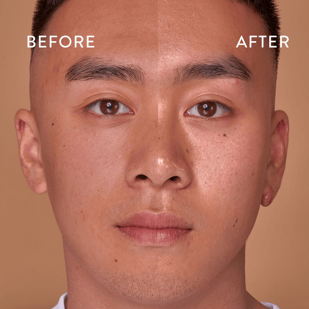 Prep Mist used as activator spray over Soap Brows, showing dual-purpose use before makeup