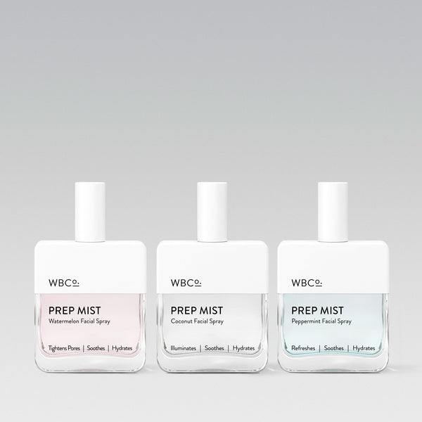 WBco 3 Pack Prep Hydrate Facial Mist — watermelon set